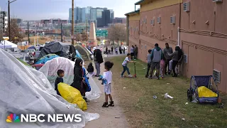 Denver is ‘hitting a breaking point’ in handling migrant influx, says Mayor Johnston