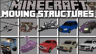 Minecraft LIVE INSTANT STRUCTURES MOD / MOVING STRUCTURES!! Minecraft