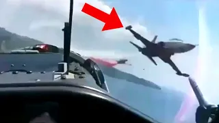 Fighter Jets Nearly CRASH Into Each Other - Daily dose of aviation