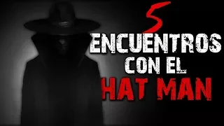 ¿Quién es el Hat Man? 5 Encuentros aterradores │ MundoCreepy │ MaskedMan