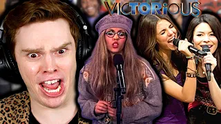 VICTORIOUS SONGS are so good that I make ridiculous faces but at least I can use them for thumbnails