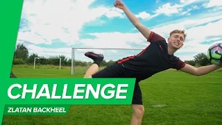 Zlatan Ibrahimovic Bicycle Kick Challenge I PWG vs. Luca