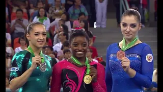 2014 World Artistic Gymnastics Championships Nanning Women's Floor Final WAG FX EF