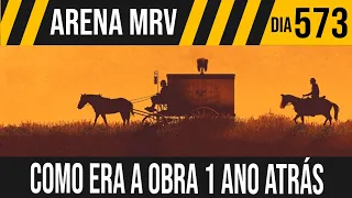 ARENA MRV | 1/6 COMO ERA A OBRA 1 ANO ATRÁS | 14/11/2021