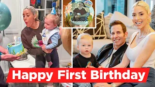 Tarek And Heather Rae El Moussa Celebrate Son Tristan's First Birthday