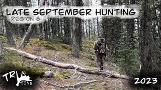 Hunting British Columbia Region 8 in Late September 2023
