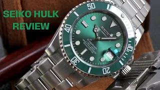 Seiko Submariner Hulk MOD Review #seikomod #watchreview
