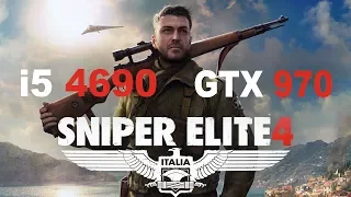 Sniper Elite 4 | i5 4690 | GTX 970 (Ultra Settings)