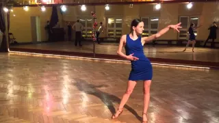 Weronika Młynarczyk rumba solo