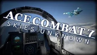 В ПЕРВЫЕ СЕЛ ЗА ШТУРВАЛ! | Ace Combat 7-Skies Unknown