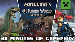 Minecraft x Jurassic World Adventures DLC - Full Gameplay (PC, Mobile, PS4, Nintendo)