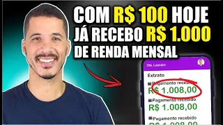 COMO GANHAR 1000 REAIS POR MÊS EM DIVIDENDOS! COMECE COM POUCO RECEBA RENDA PASSIVA!