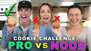 PRO vs NOOB Cookie Baking Challenge - Merrell Twins