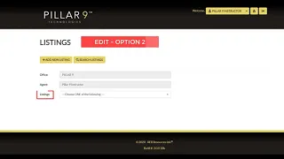 Pillar 9 - Copying, Editing and Deleting Listings