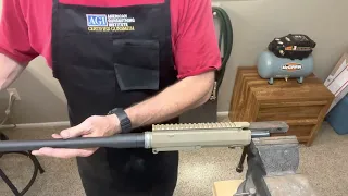 How to install an AR-10/308 style barrel