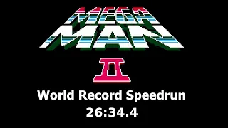 Mega Man 2 Speedrun in 26:34.4 [FORMER WORLD RECORD]