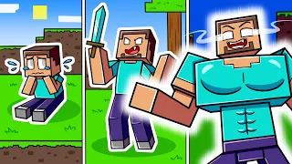 Zozo Bertahan 100 Hari sebagai HEROBRINE di Minecraft Hardcore!