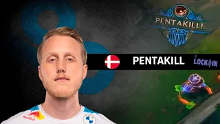 C9 Zven PentaKill with Ziggs - C9 vs FLY - LCS Lock In Group A