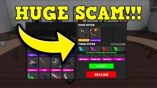 EXPOSING SCAMMERS IN MM2! (Social Experiment)