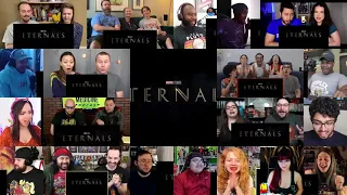 MARVEL'S Eternals First Look Teaser Trailer Reaction Mashup