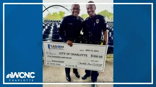 CMPD officer Sergeant Jeffrey Joseph named employee of the year