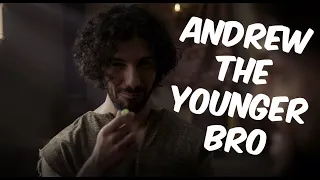 Andrew being the younger brother for 3 minutes straight