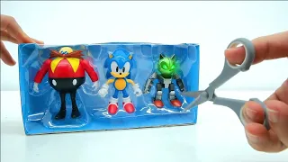 Unboxing  Sonic The Hedgehog Multipack Figure Collection | ASMR Sonic EXE and Mecha Sonic Review