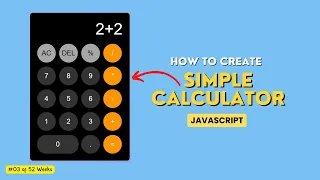 How To Create a Calculator Using HTML CSS & JavaScript | Simple Calculator in JavaScript