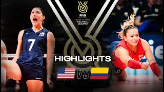 🇺🇸 USA vs. 🇨🇴 COL - Highlights | Women's OQT 2023