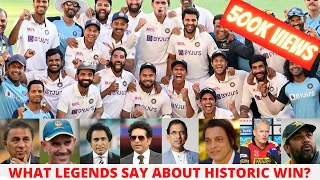 What Legend's Say about India's Test Historic Win ? Rishabh Pant & Team India vs Australia Cricket