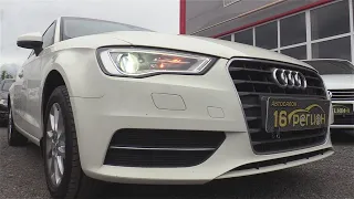 2014 Audi A3. Детальный обзор (интерьер, экстерьер, двигатель).