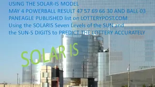 SOLAR-IS today STAR LOTTERY OCT 15 SUN moon JUPITER