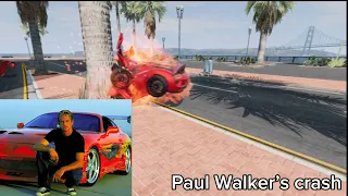 Авария Paul Walker | Paul Walker’s crash | Beamng Drive