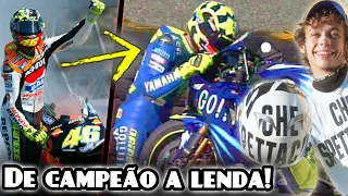 Como VALENTINO ROSSI fez HISTÓRIA trocando a HONDA pela YAMAHA e vencendo no 1º GP | FullGas Podcast