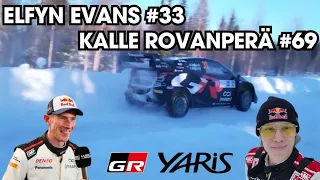 GR Yaris Acton in Arctic Lapland Rally 2024