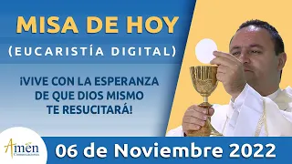 Misa de Hoy Domingo 6 de Noviembre 2022 l Eucaristía Digital l Padre Carlos Yepes l Católica l Dios