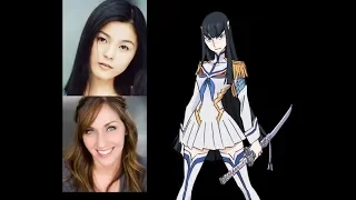 Anime Voice Comparison- Satsuki Kiryuin (Kill La Kill)