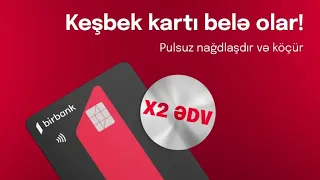 //CASHBACK// Cashback bonus Bolmesi Gorsenmir Nece Etmek olar Bax.Cashback aktik etmək Birbankda