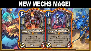 NEW Mechs Mage Is The New Meta Now? This Deck Is Really OP! Voyage to the Sunken City | Hearthstone