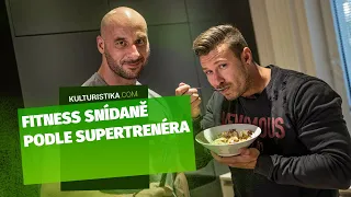 Fitness snídaně podle Supertrenera - vejce se sýrem a žampiony