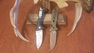 Benchmade adamas vs. cold steel AD 10 comparison