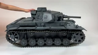 1/6 Scale Tank Panzer III by Monkey Rabbit Studio