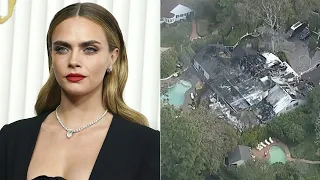 Cara Delevingne's Studio City home destroyed in fire