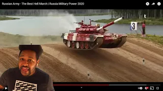 THE TANK JUMPED!!! | RUSSIAN ARMY THE BEST HELL MARCH!! | RUSSIA MILITARY POWER 2020!! | REACTION!!!