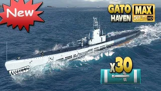 Submarine Gato: New US American Submarine - World of Warships