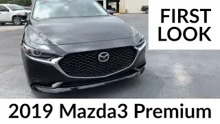 First Look: 2019 Mazda3 Premium Sedan with Jonathan Sewell Sells at Mitchell Mazda