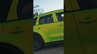 Grand Vitara X-Line in Neon Green wrap!  #carstatus #grandvitara #wrap #neongreen #3dsmax #animation