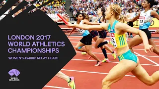 Women's 4x400m Relay Heats | World Athletics Championships London 2017