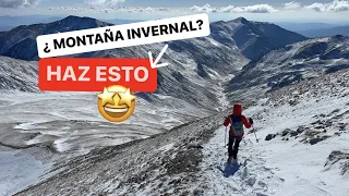 👉INICIARSE a la MONTAÑA⛰ en INVIERNO (PIC DE LA DONA & BASTIMENTS)