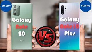 Samsung Galaxy Note 20 vs Samsung Galaxy Note 10 Plus